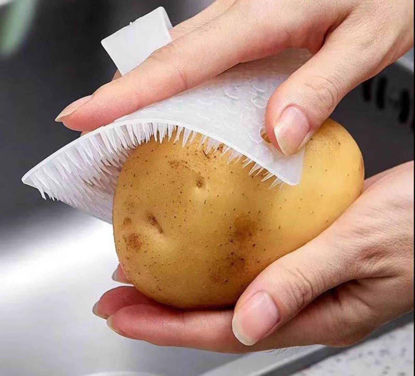 Silicon kitchen cleaning tool
