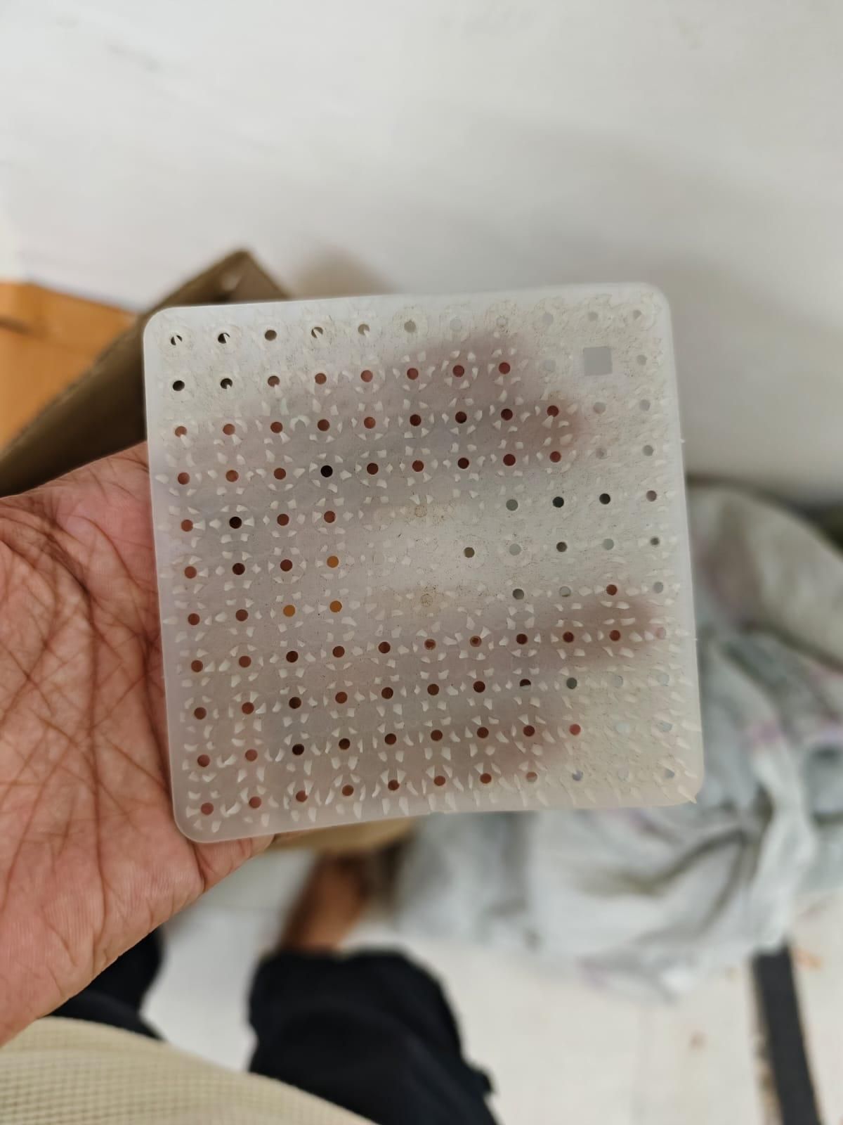 Silicon kitchen cleaning tool